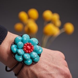 Handmade Flower Bracelet